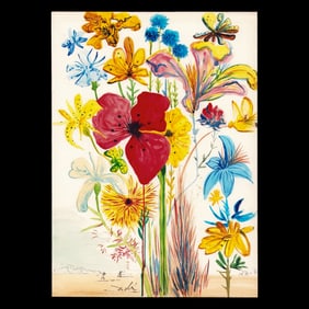 Salvador Dalí – Mixed Media on Paper (after)