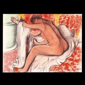 Edgar Degas – Mixed Media on Paper (after)