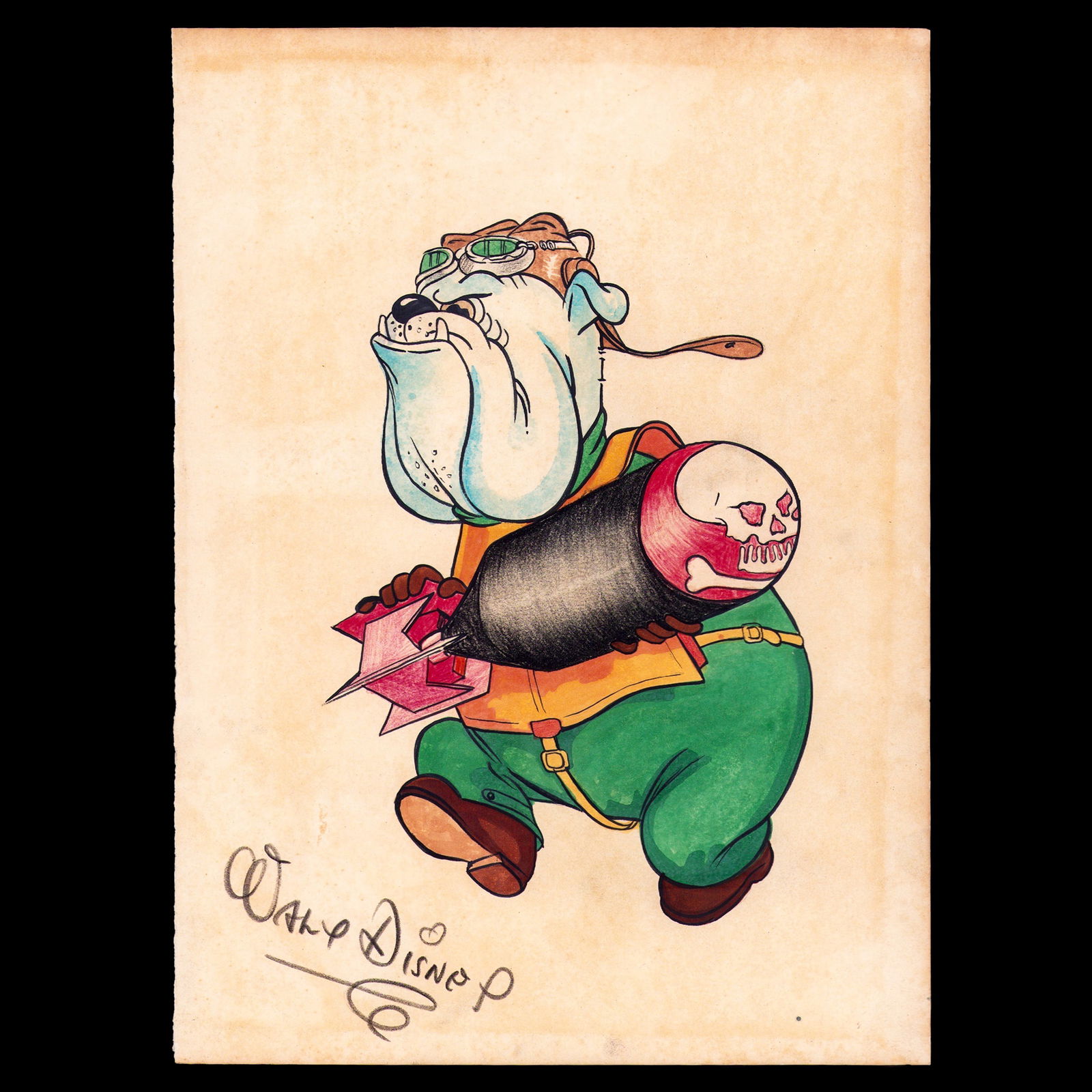 Walt Disney – WWII Combat Propaganda Artwork (1 of 6)