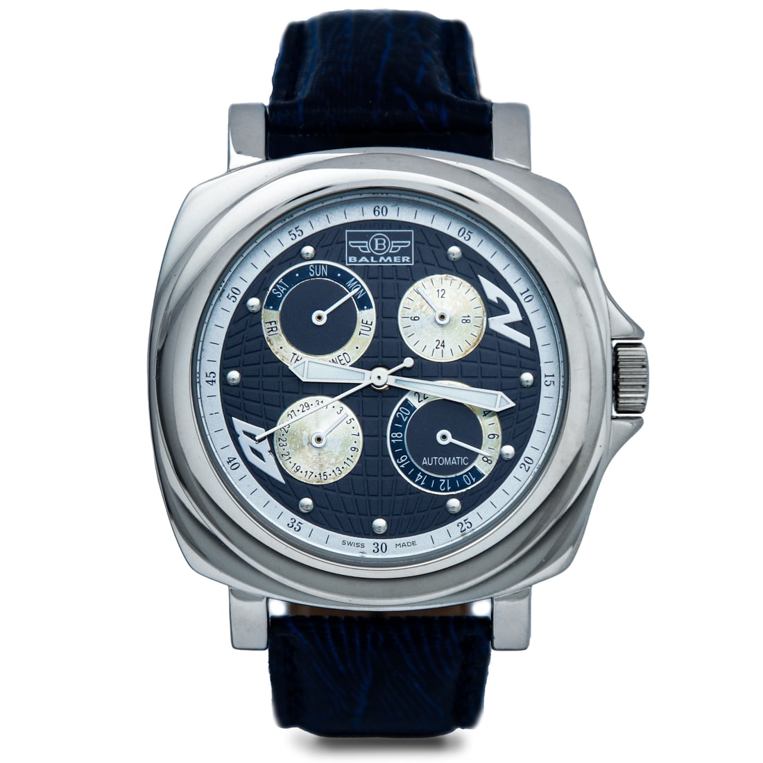 Balmer Vintage Swiss-Made Automatic Watch with Quadruple Complications