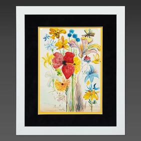 Salvador Dalí – Mixed Media on Paper (after)