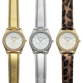 Set of 3 Rousseau Ladies Watch Collection – Elegant & Chic