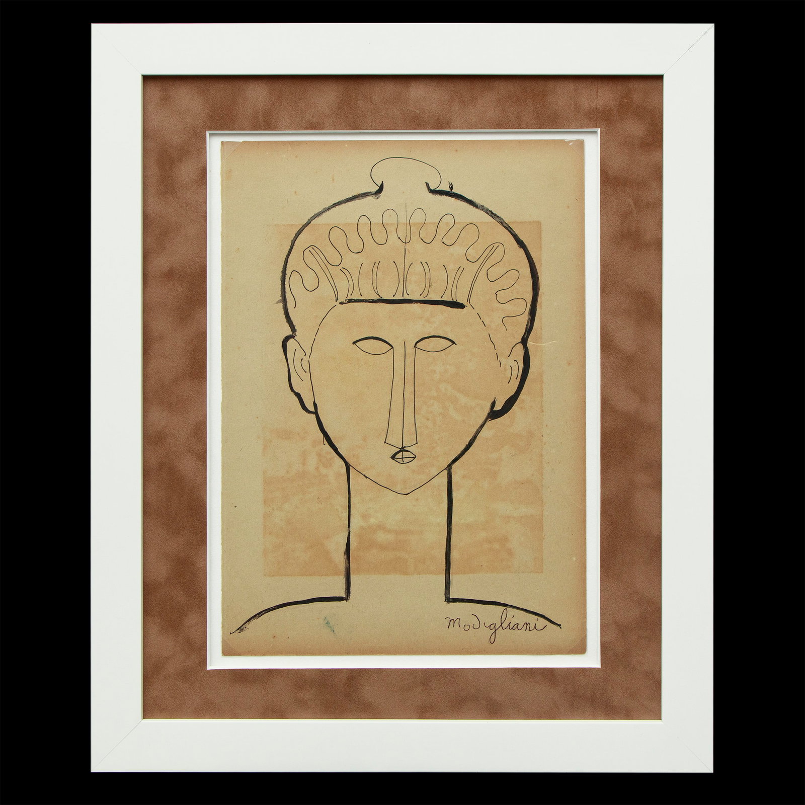 Amedeo Modigliani Mixed Media on Paper (1 of 8)