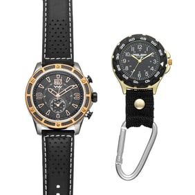 Deporte Belt Clip & Weil & Harburg Men's Watch