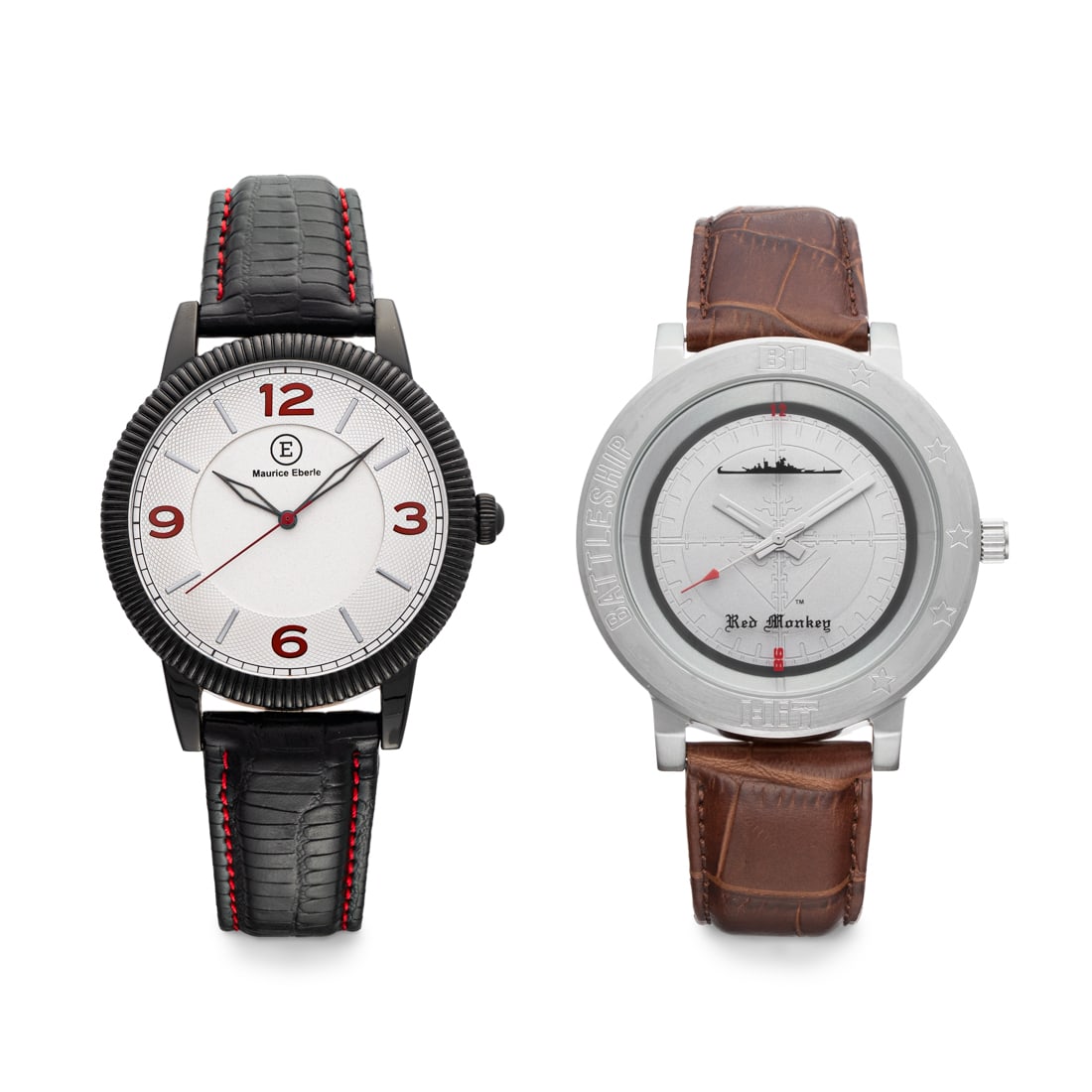 Set of 2 Watches – Red Monkey & Maurice Eberle (1 of 1)