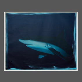 Frank Van Speybroeck (Belgian, b. 1949) "Fever", 1992, Oil on canvas, 31 x 39.5 in