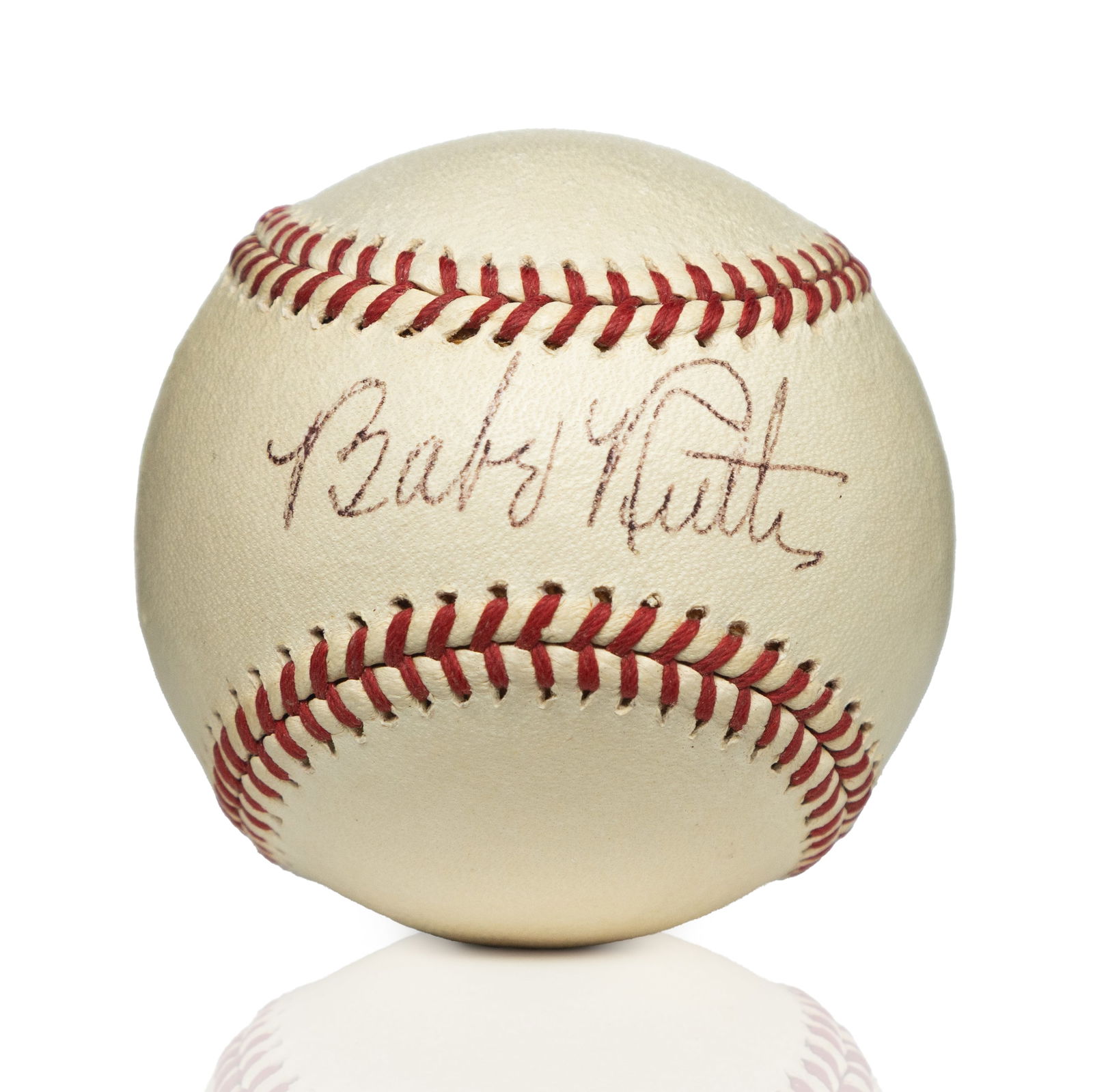 Babe Ruth Forensically Authenticated Single-Signed Baseball — “The Sultan of Swat”