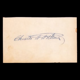 President Chester A. Arthur – Forensically Authenticated Signature Cut