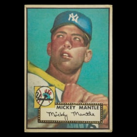 1952 Topps #311 Mickey Mantle — The Post‑War Icon