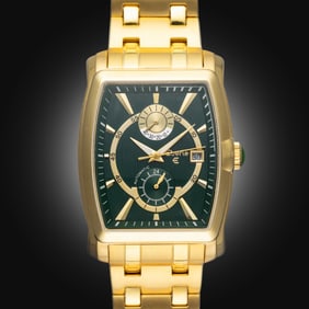 Eberle Men’s Goldtone Automatic Watch – Classic Luxury