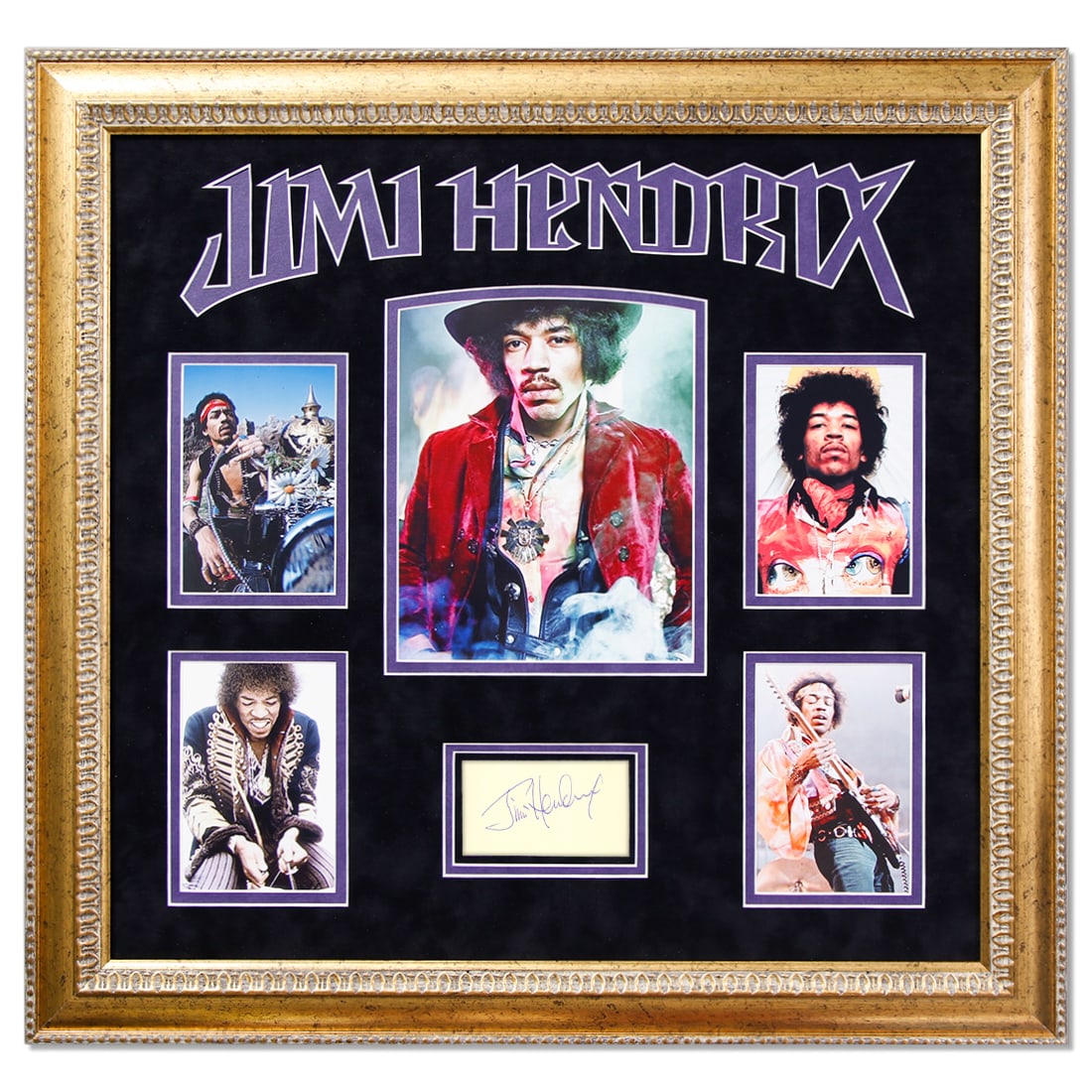 Jimi Hendrix Document Cut Signature, Forensically Authenticated (1 of 4)