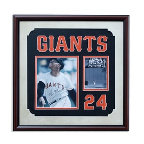 Willie Mays San Francisco Giants Signed Photo – The Say Hey Kid