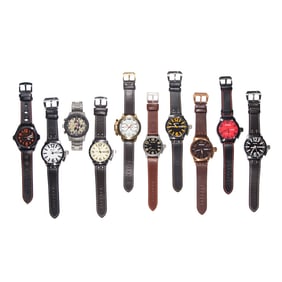 Set of 10 Assorted Mens Watches