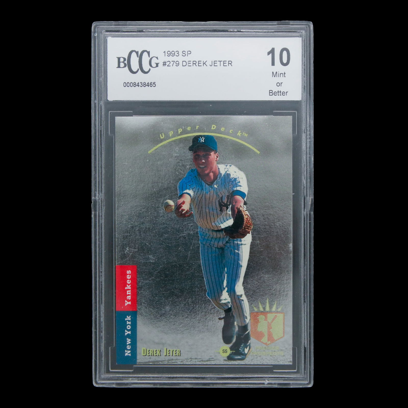 1993 Upper Deck SP Derek Jeter Rookie – Card #279 (1 of 2)