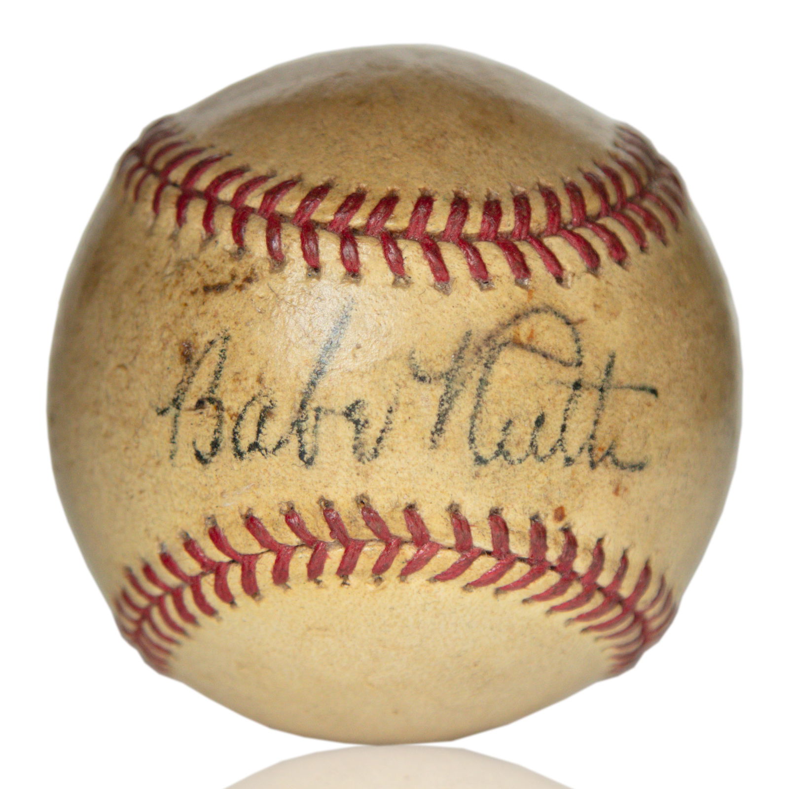 Babe Ruth Signed Spalding Official National League Baseball, Forensically Authenticated