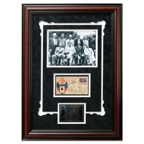 Baseball Hall of Fame First-Day-Issue Unused Envelope, Forensically Authenticated