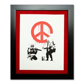 Banksy – CND Soldiers, 2005 Screenprint on Heavy-Grade Paper