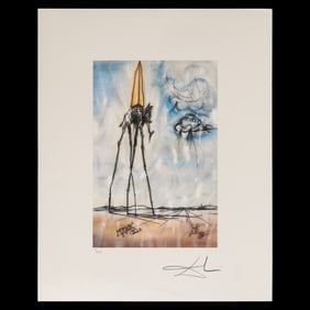 Salvador Dalí, "Eléphant Spatial" (1972)