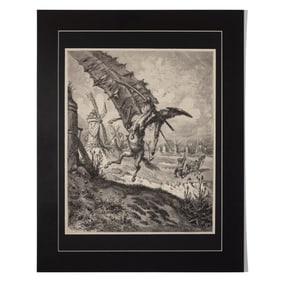 Gustave Doré, "Don Quixote Against the Windmills" (1863)