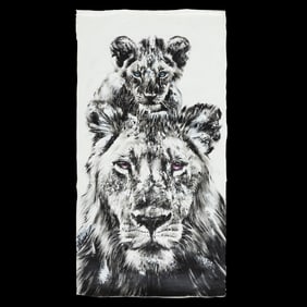 Hannes D’Haese, "Lion & Cub"