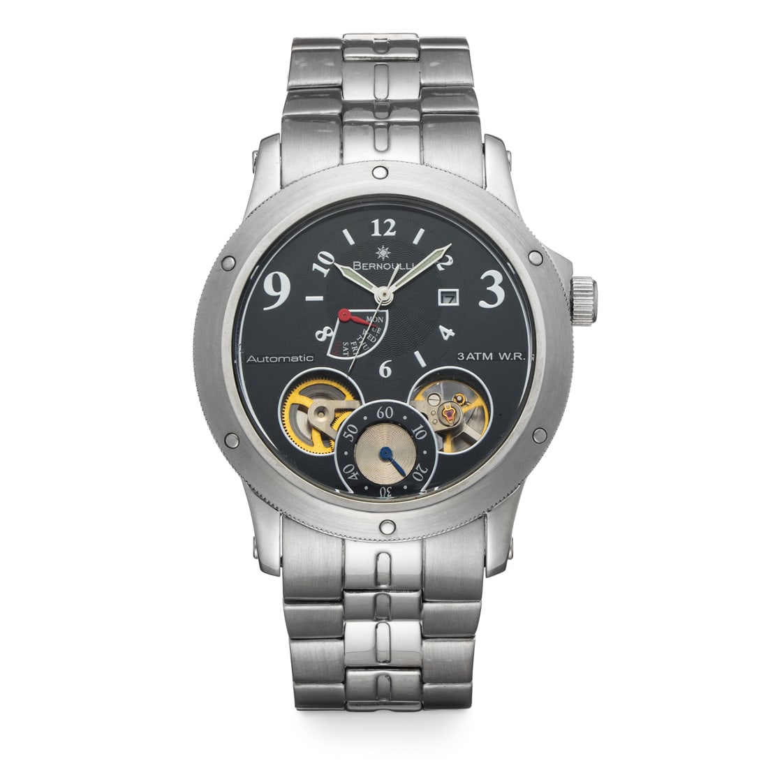 Bernoulli Automatic Watch – Retrograde Day Subdial (1 of 5)