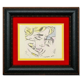 Roy Lichtenstein, Mixed Media on Paper (after)