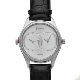 Geneva Platinum Men’s Dual Time Watch