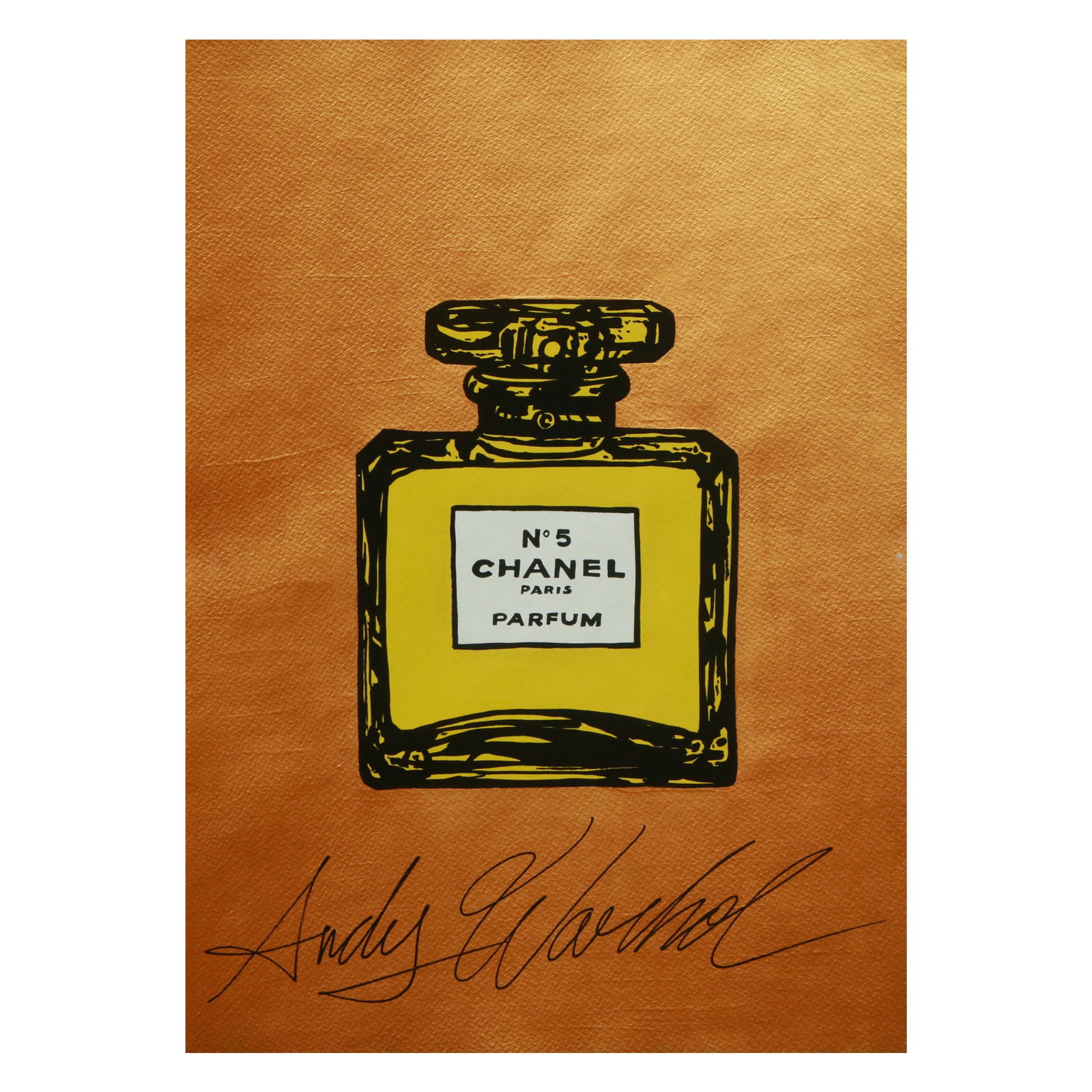 Andy Warhol, Chanel No. 5 Parfum – Gouache and Ink on Paper (after) (1 of 10)