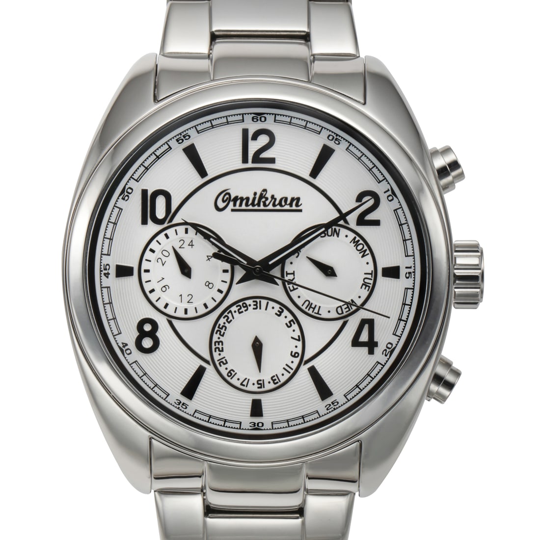 Omnikron Men’s Multi-Function Watch – 45mm Stainless Steel Case (1 of 4)