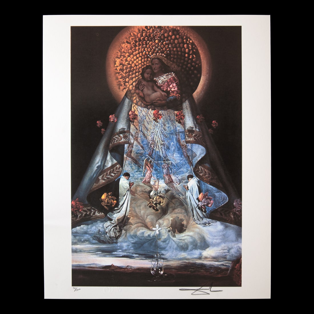 Salvador Dalí “The Virgin of Guadalupe" (c. 1958) – Print/Lithograph, Edition 59/1000 (1 of 8)