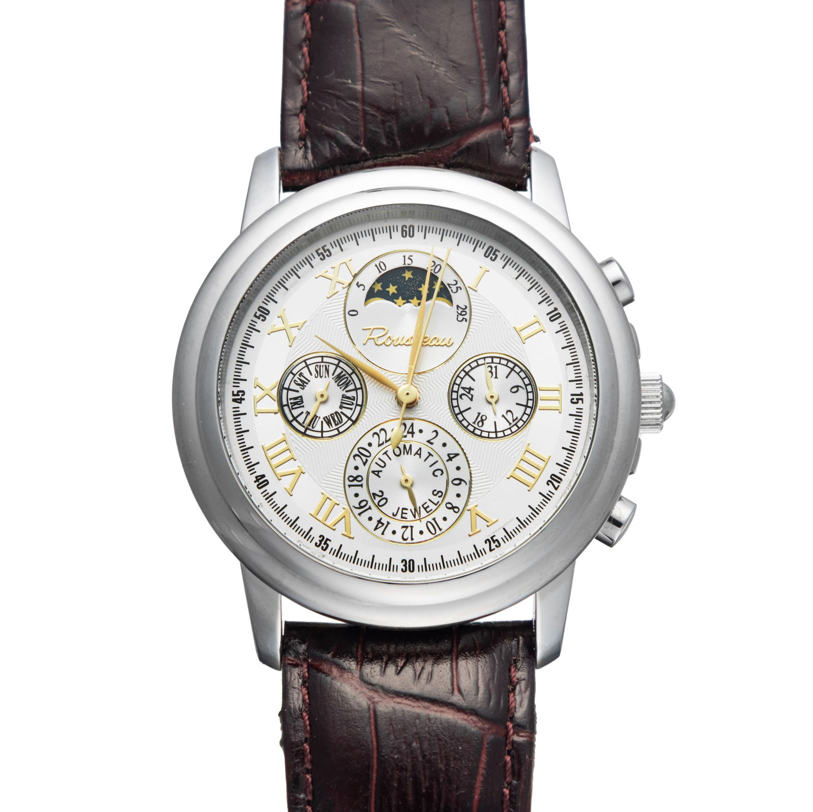 Rousseau Men’s 20-Jewel Automatic Watch (1 of 2)