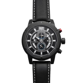 Buech & Boilat Men’s Watch – 47mm Precision Design