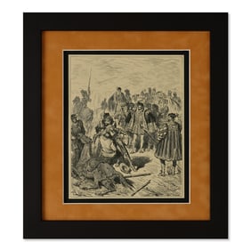 Gustave Doré – Don Quixote Series Engraving (Heliodore Pisan, Engraver)