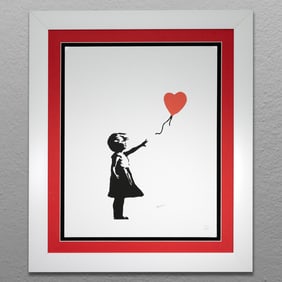 Banksy Limited Edition Print (#195/600), “Girl With Balloon"