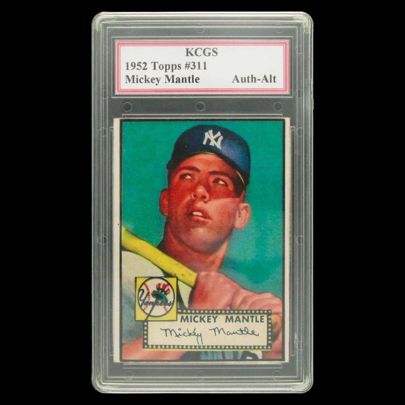 1952 Topps #311 Mickey Mantle — The Post-War Icon (1 of 3)