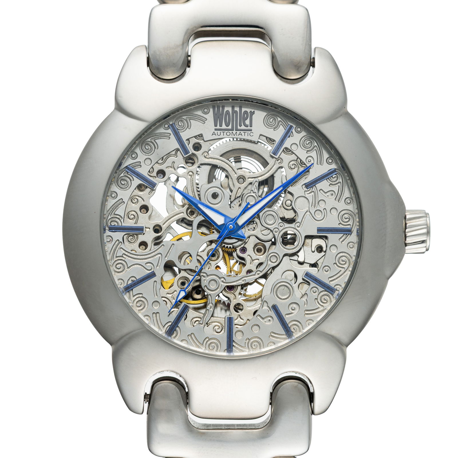 Wohler Men’s Automatic Skeleton Watch – 43mm Case (1 of 3)