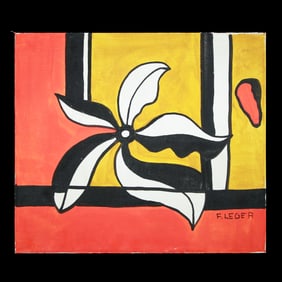 Fernand Léger – Painting on Canvas, Adhered to Board