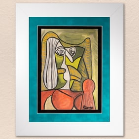 Pablo Picasso, Painting on Paper (attrib./after)