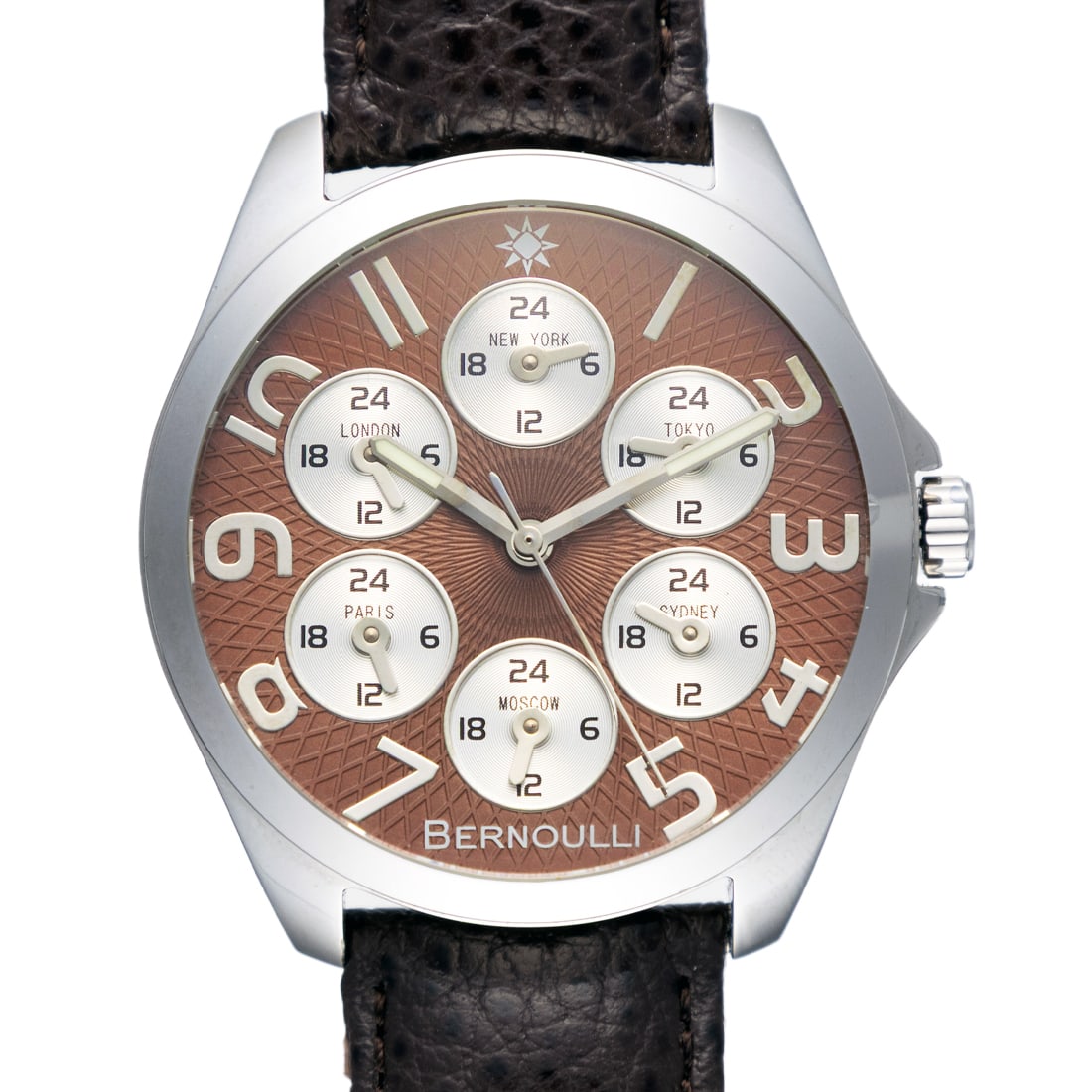 Bernoulli Automatic 7 Time Zone Men’s Watch – A Masterpiece (1 of 2)