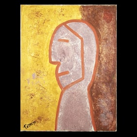 Rufino Tamayo – Paint on Canvas, Adhered to Board