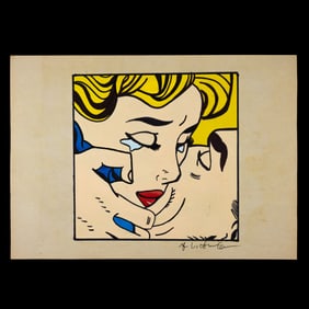 Roy Lichtenstein – Watercolor on Paper