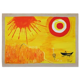 Marc Chagall – Watercolor on Paper