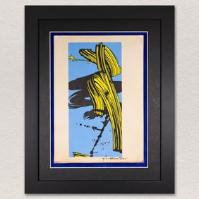 Roy Lichtenstein – Watercolor on Paper