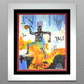 Jean-Michel Basquiat – Canvas Adhered to Board