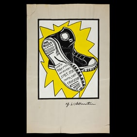 Roy Lichtenstein – Watercolor on Paper