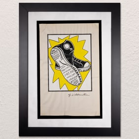 Roy Lichtenstein – Watercolor on Paper