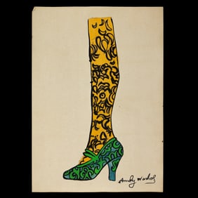 Andy Warhol – Watercolor on Paper (After the Artist)