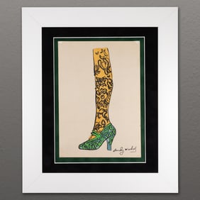 Andy Warhol – Watercolor on Paper (After the Artist)