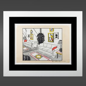 Roy Lichtenstein – Watercolor on Paper