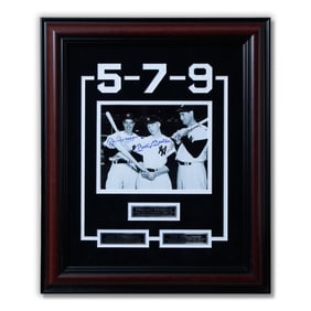 Joe DiMaggio, Mickey Mantle & Ted Williams Signed